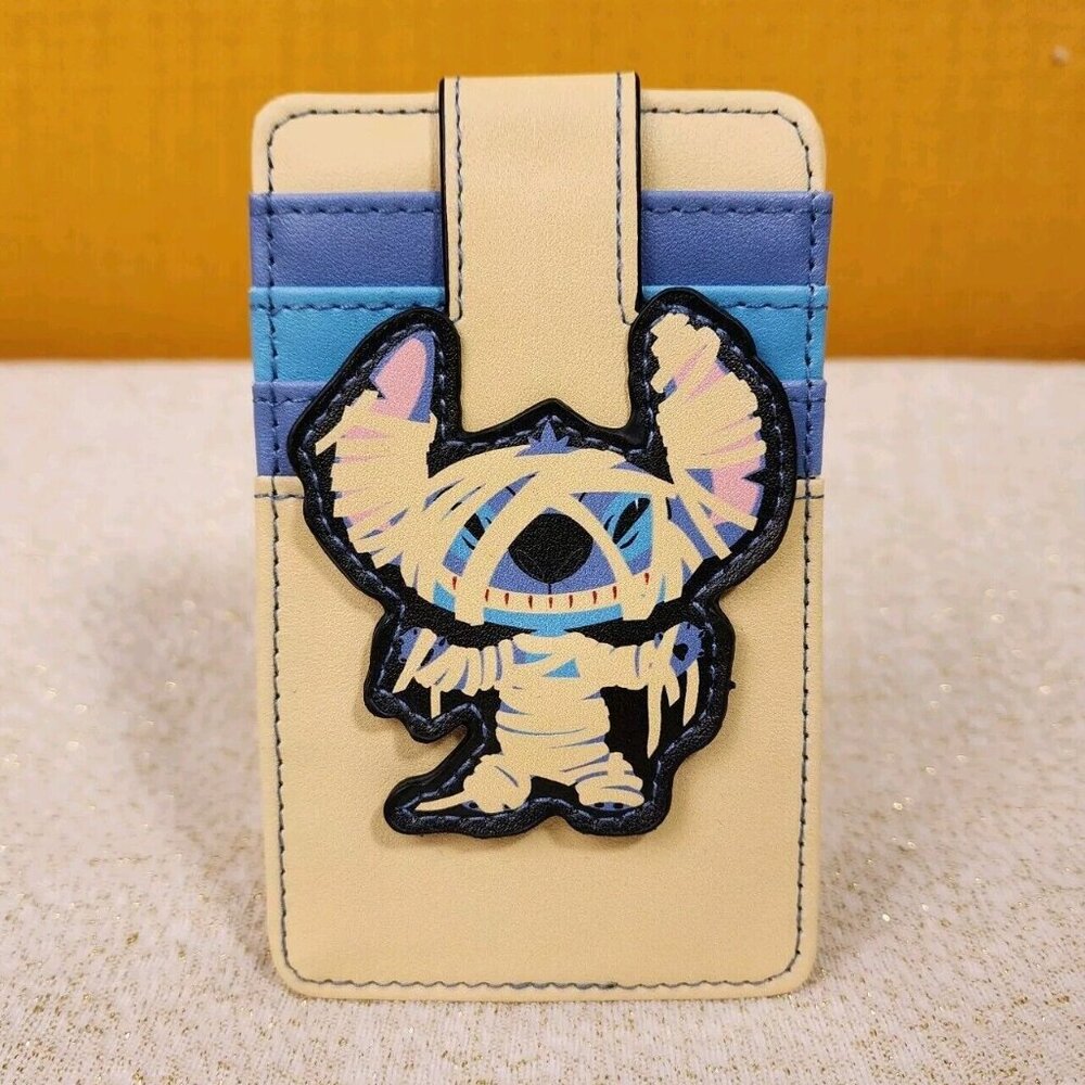 Disney Buckle Down Lilo and Stitch Mummy Costume Halloween Cardholder Wallet NEW